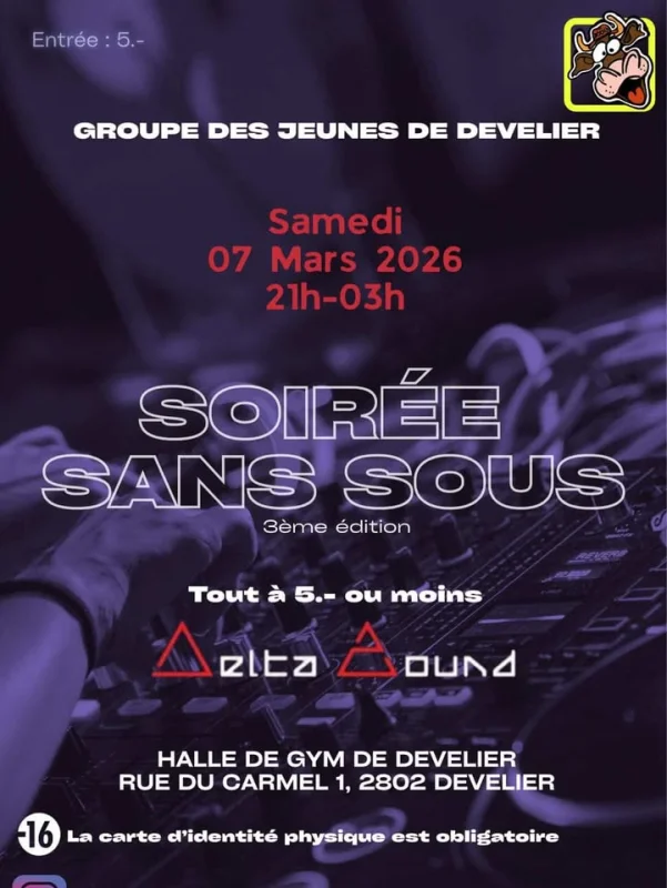 Soirée Sans Sous – 3ème édition