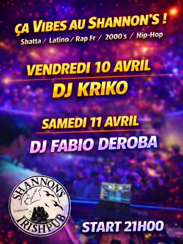 🎧💥 ÇA VIBES AU SHANNON’S ! 💥🎧