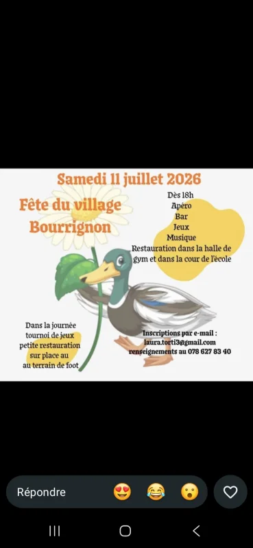 Fête du Village de Bourrignon