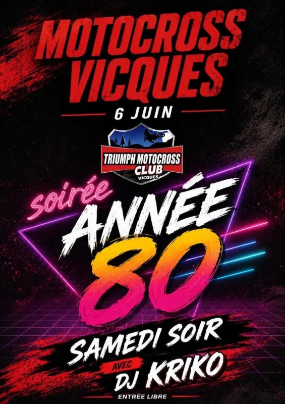 Soirée année 80