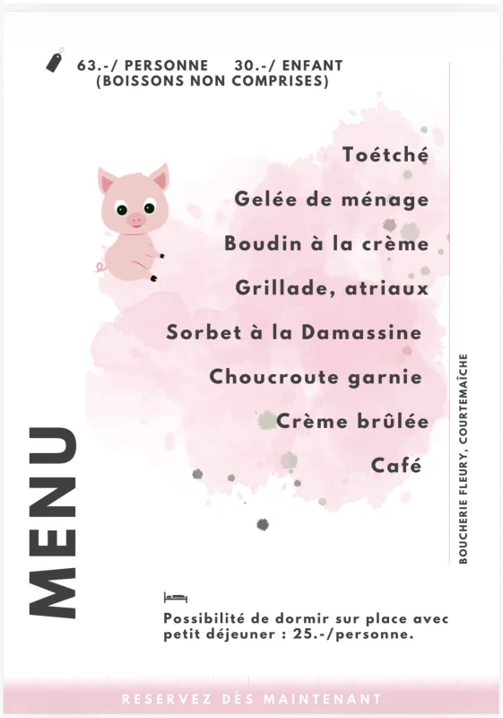 Soirée-repas de St-Martin