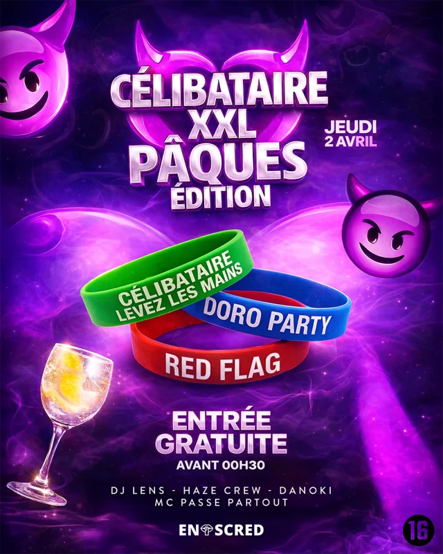 Célibataire XXL @EN SCRED CLUB