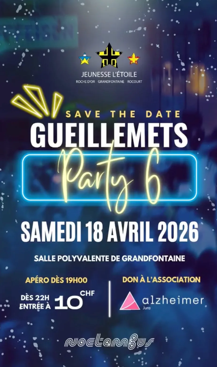 Gueillemets Party 6 – Jeunesse l'Étoile